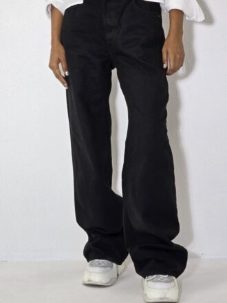 black bag mango pants