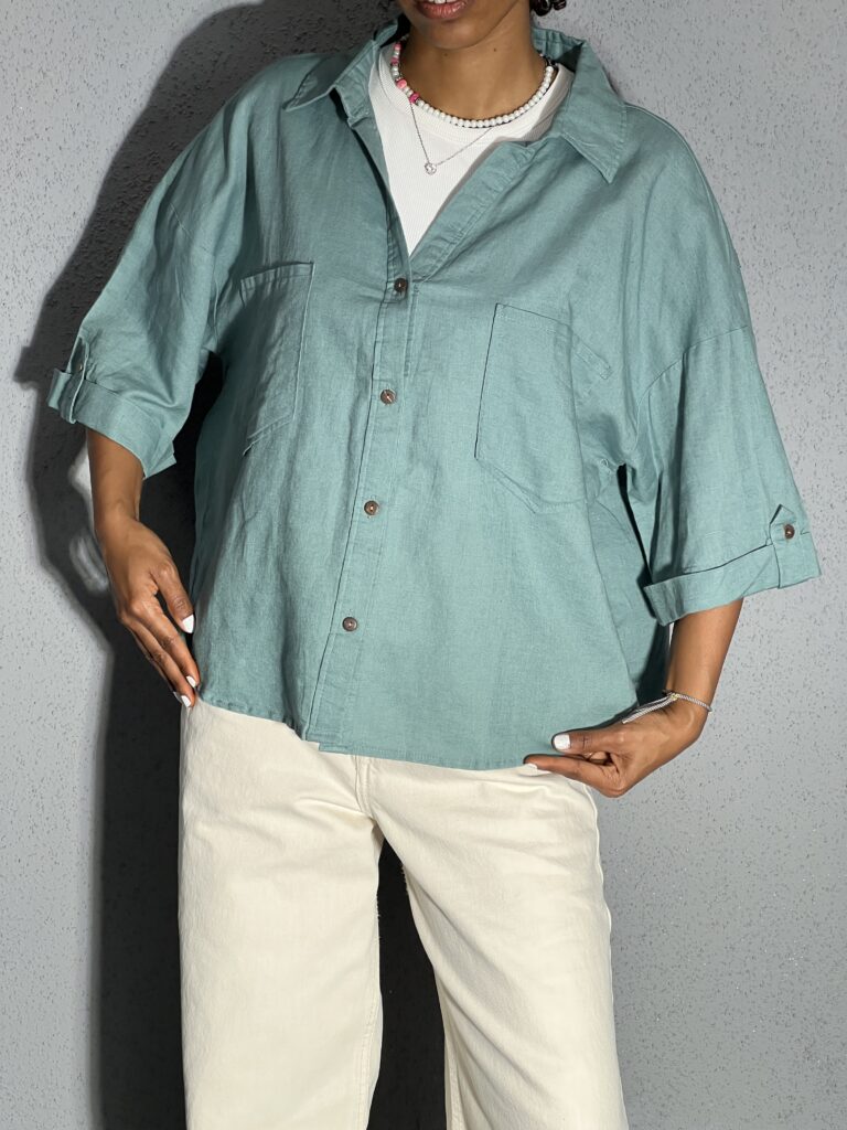 shomiz-crop-short-green blue-lrj